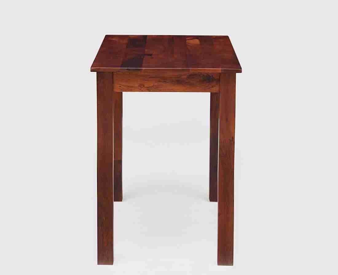 Normal 1 Solid Sheesham Wood Study Table - close-up of the natural finish and wood grain