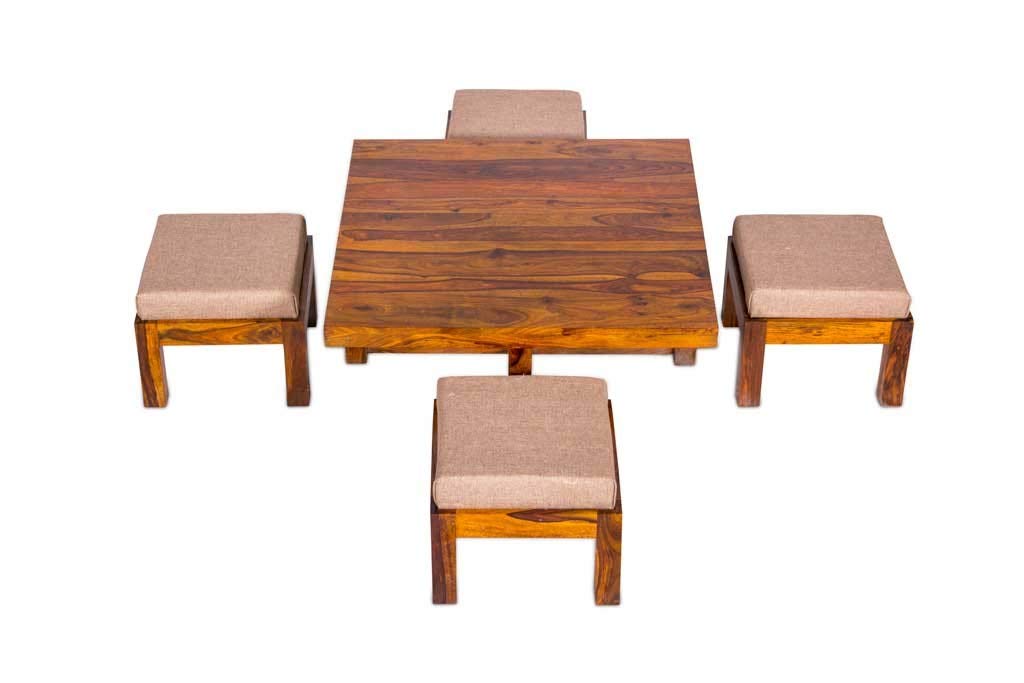 RK-CT4S-02 Solid Sheesham Wood Coffee Table
