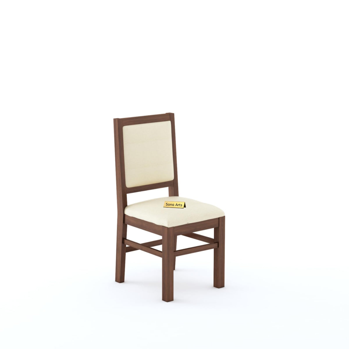 Marble Solid Black Solid Sheesham Wood 6 Seater Dining Table Set - alternate view