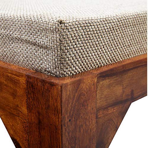 RK-CT4S-10 Solid Sheesham Wood Coffee Table - styled in a living room