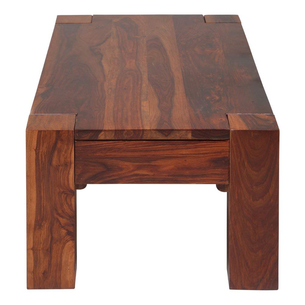 RK--02 Solid Sheesham Wood Coffee Table - alternate view