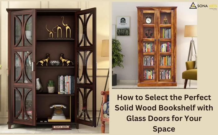 How to Select the Perfect Solid Wood Bookshelf with Glass Doors for Your Space