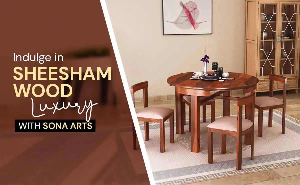Sheesham Wood Dining Tables for Home - A Timeless Charm
