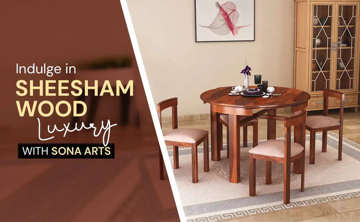 Sheesham Wood Dining Tables for Home - A Timeless Charm