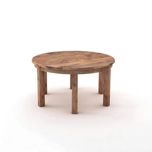 Solid Sheesham Wood Dining Table Set Of 6 - Natural