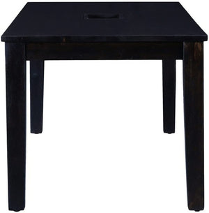5 Fanti Dark Solid Sheesham Wood 8 Seater Dining Table Set - Walnut Finish