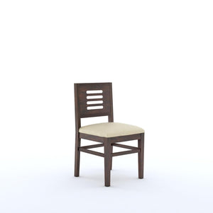 Sheesham Wood 4 Seater Dining Table Set Walnut FInish - Walnut