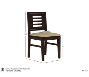 Capsule Sheesham Wood 8 Seater Dining Set - Walnut Finish