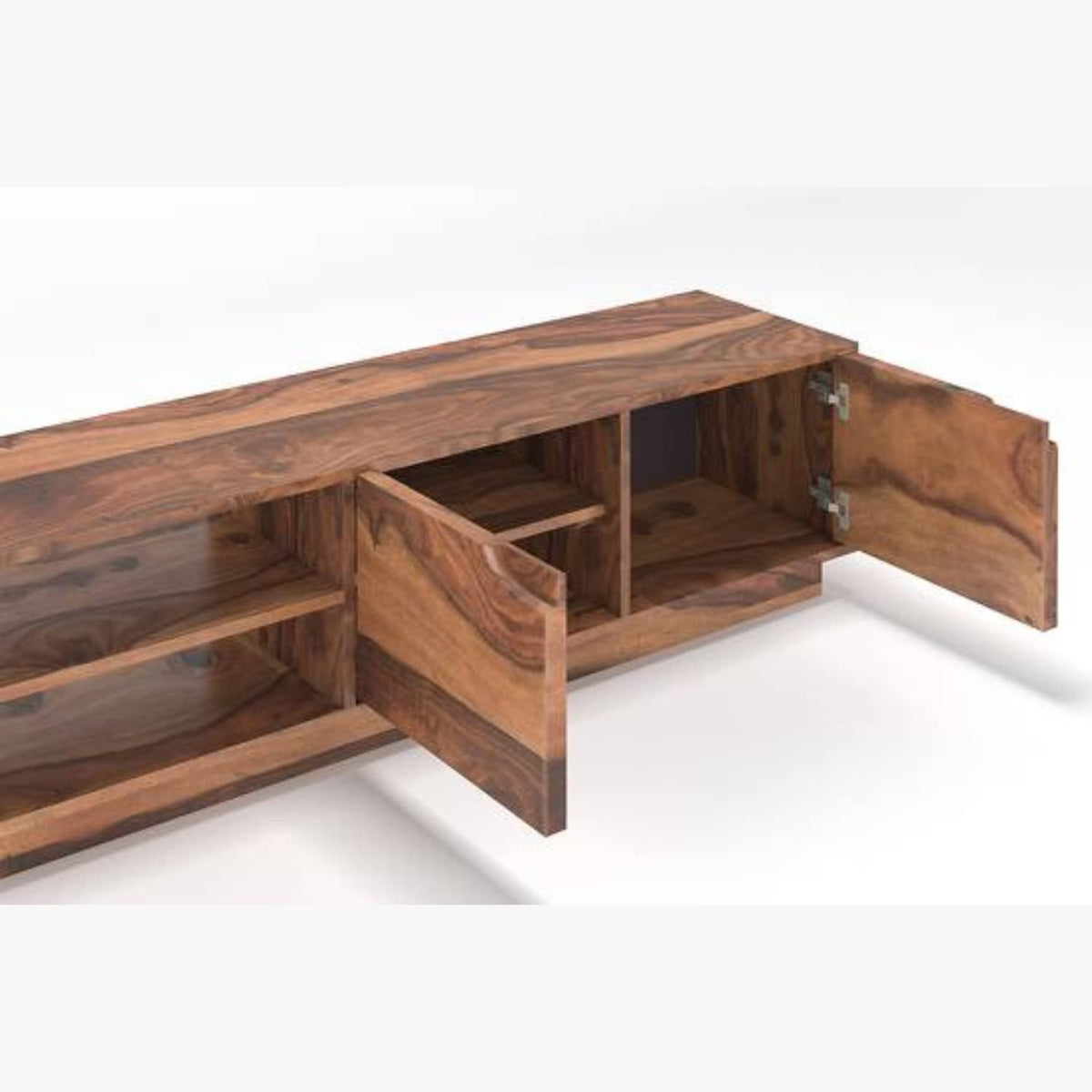 Zephyrus Solid Sheesham Wood TV Unit for Living Room - alternate view