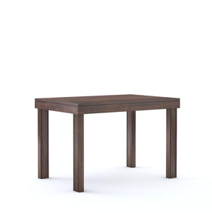 Sheesham Wood 4 Seater Dining Table Set Walnut FInish - Walnut