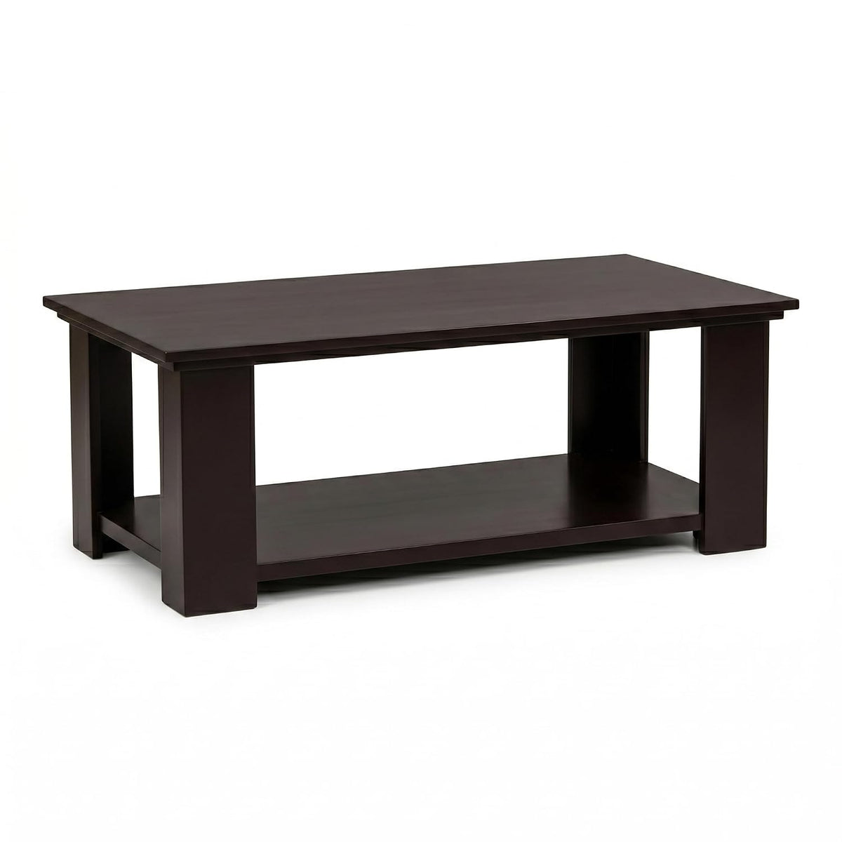 Natraj 6 Seater With Coffee Table Solid Sheesham Wood Sofa Set for Living Room - Walnut Finish