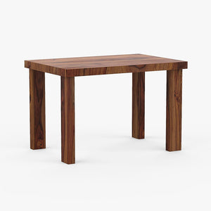 Sheesham Wood Dining Table 4 Seater Set (Honey Finish)