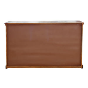 Wooden Sideboard Tv Cabinet for Living Room - Honey Teak Finish
