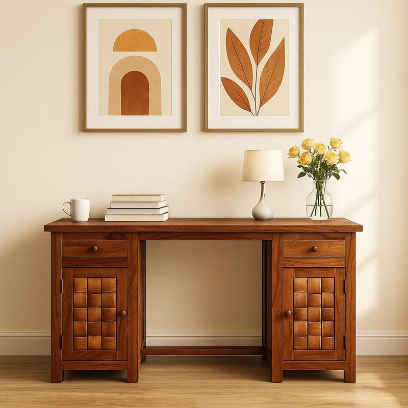 RK-ST-002 Solid Sheesham Wood Study Table