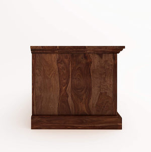 Niwar Solid Sheesham Wood TV Unit for Living Room - Natural Finish | TVC-03