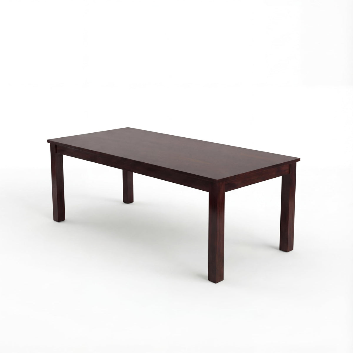 7 Fanti Solid Sheesham Wood 8 Seater Dining Table Set in walnut finish - styled in a dining room