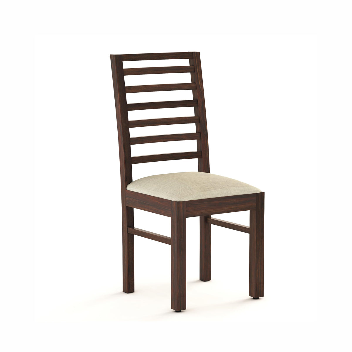 VIP with Chair Solid Sheesham Wood Study Table in walnut finish - alternate view