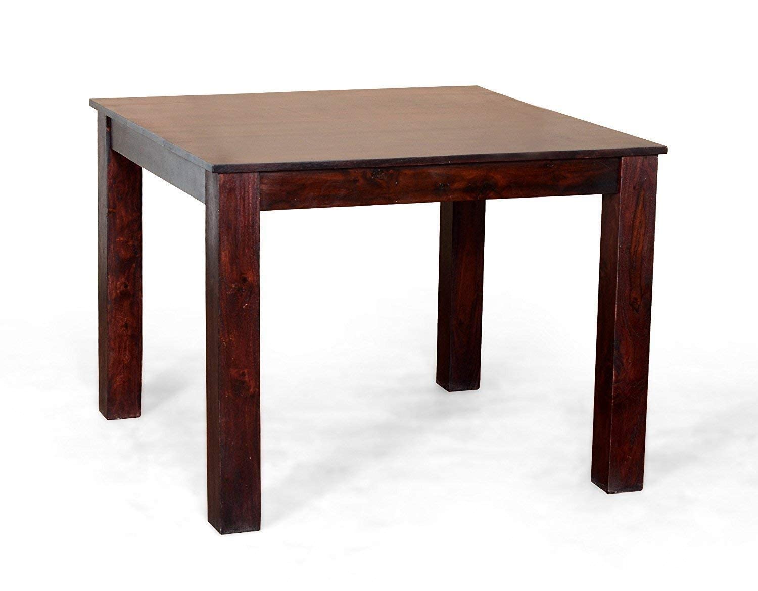 Sheesham wood 4 Seater Dining Table Set  Finish - Walnut