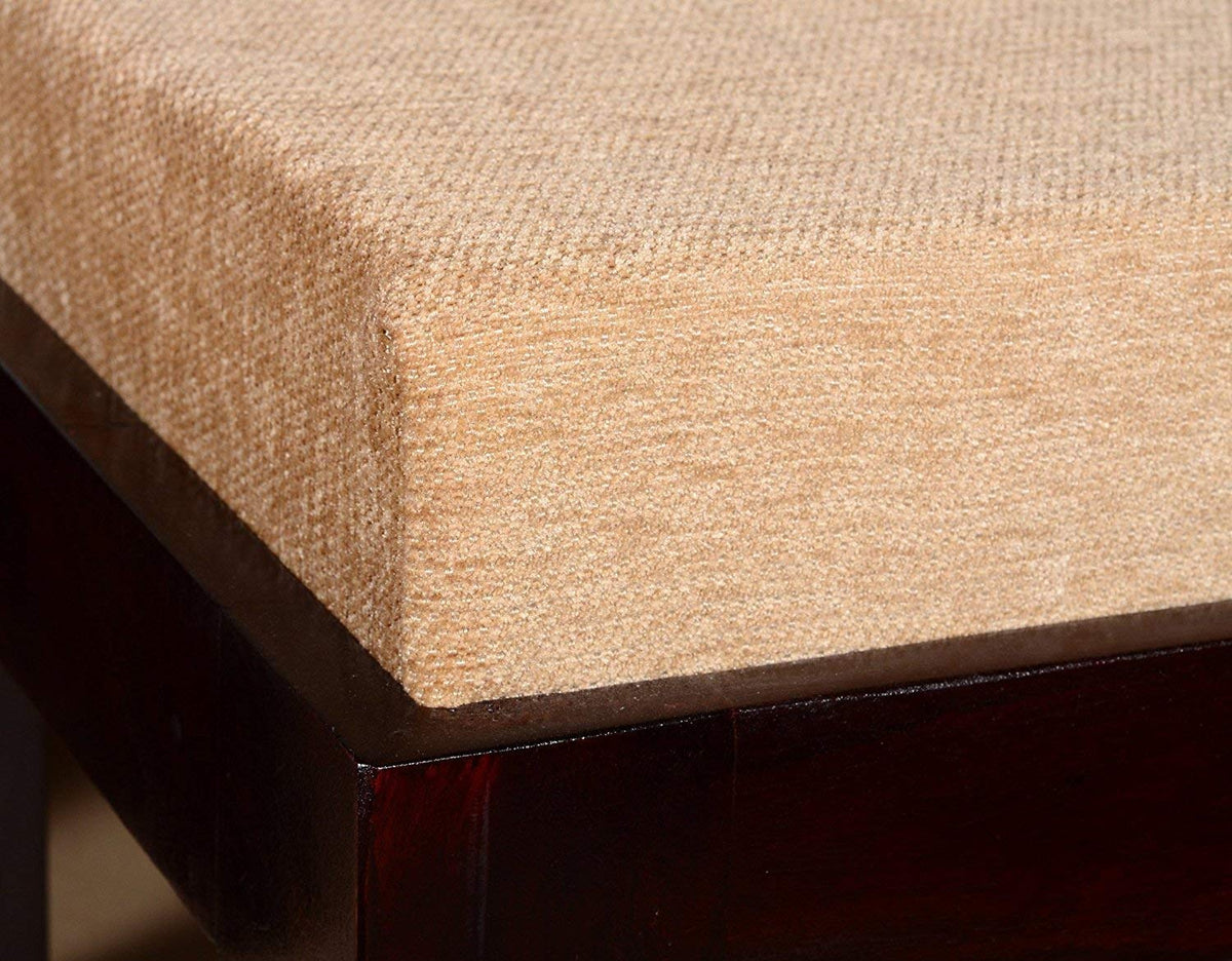RK-CT4S-16 Solid Sheesham Wood Coffee Table - stool close-up