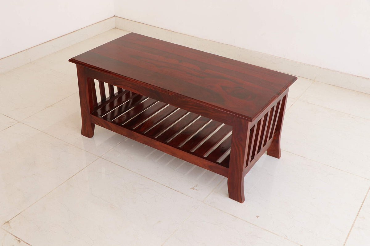 RK--27 Solid Sheesham Wood Coffee Table