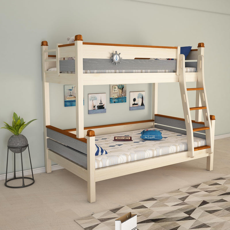 Deco Paint Bunk Solid Sheesham Wood Bunk Bed