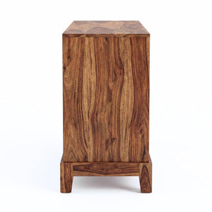 Oaklyn Wooden Stand Sideboard TV Cabinet for Living Room - Natural Finish