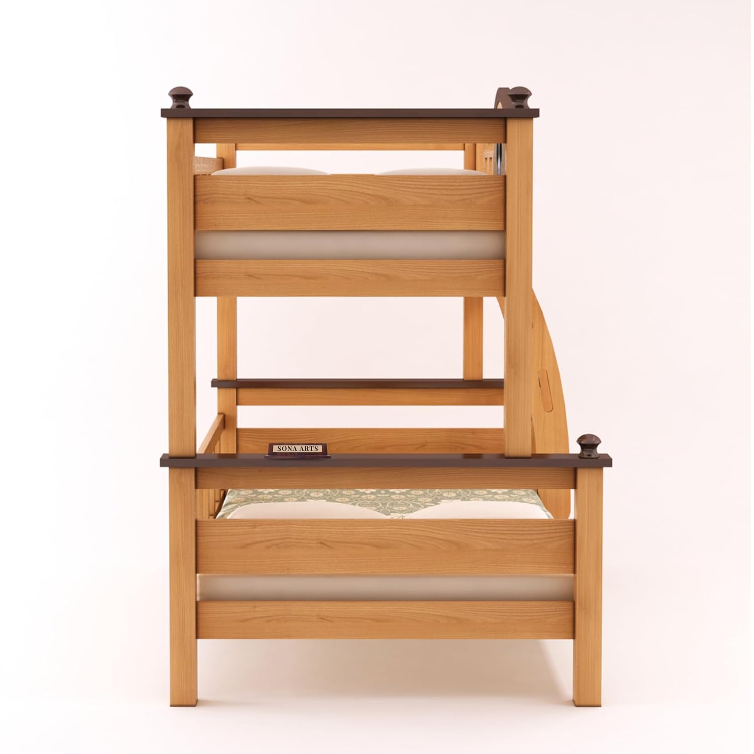 Mickey Solid Wood Convertible Kids Bunk Bed – Premium & Durable Design