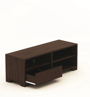 Modern TV Cabinet for Living Room | Natural Brown Finish | Engineered Wood Design