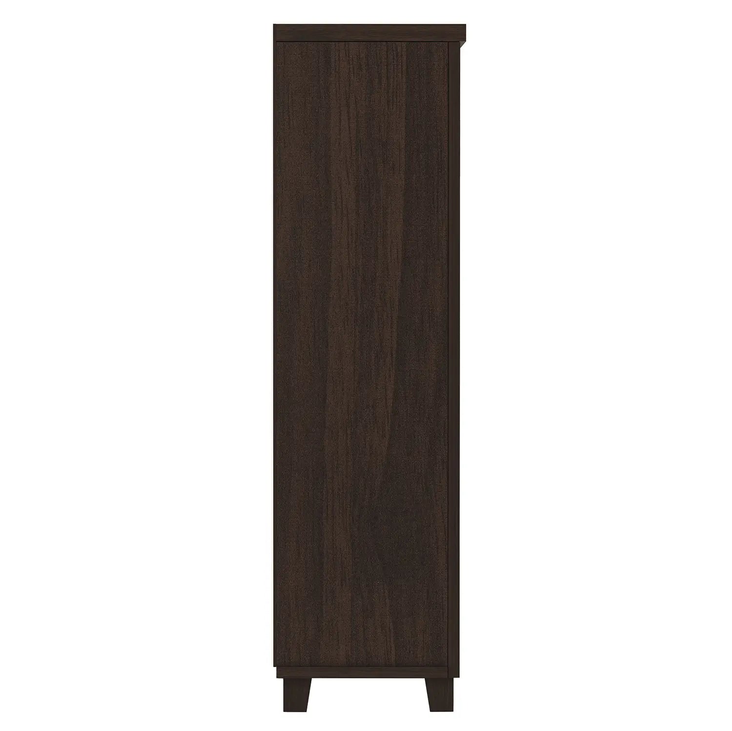 Modern Wooden Shoe Rack with Sleek Finish & Ample Storage - Pattern Wenge
