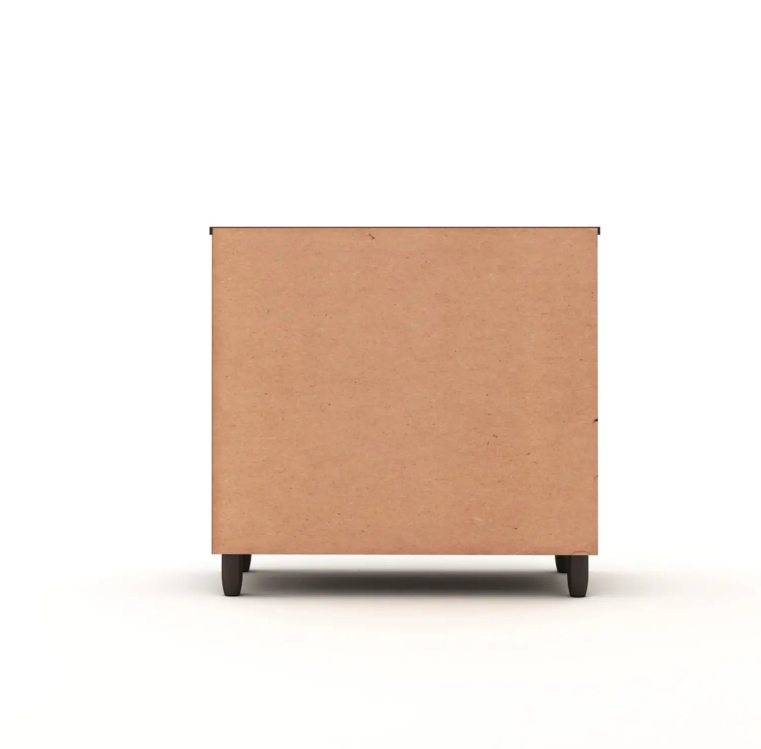 Two-Door Modern Two-Tone Engineered Wood Shoe Rack for Compact and Spacious Storage